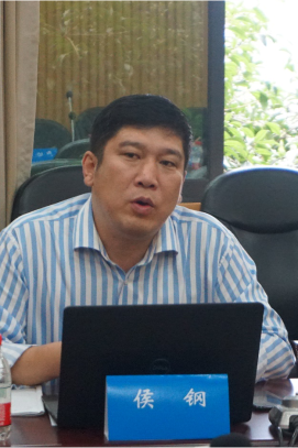 中科浩博侯钢莅临我校指导国际组织人才培养工作